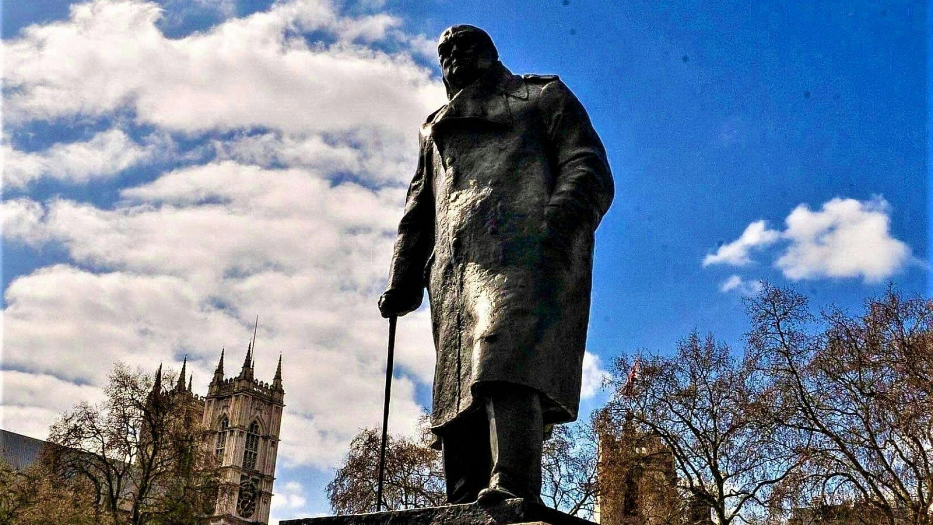 Churchills wandeltocht door Londen in oorlogstijd