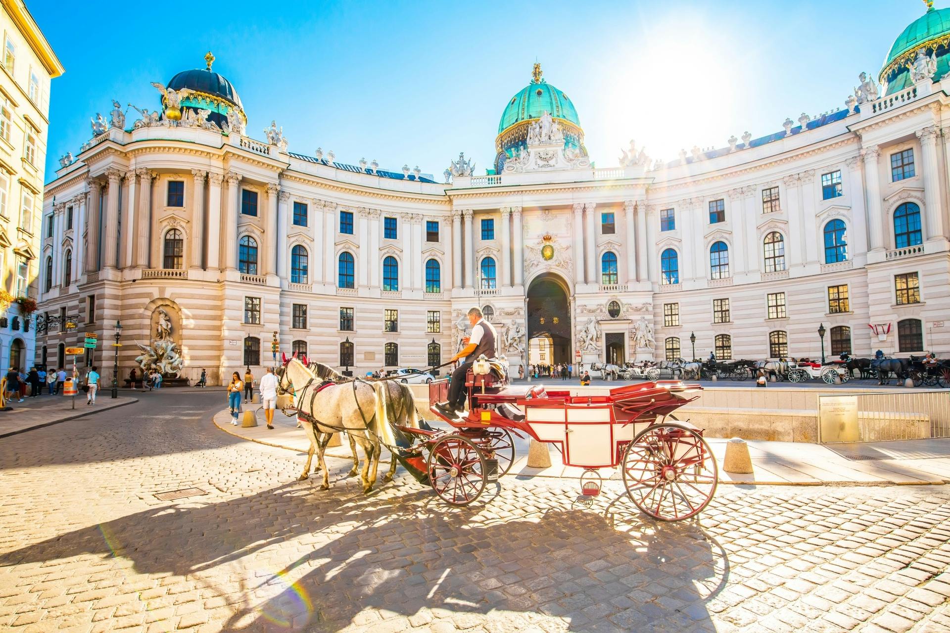 Recorrido sin colas por el Museo Sisi, el Hofburg y los jardines de Viena en italiano