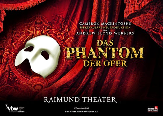Biglietti per Il Fantasma dell'Opera al Raimund Theater