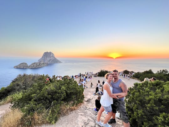 Tour privato al tramonto di Es Vedra 4x4