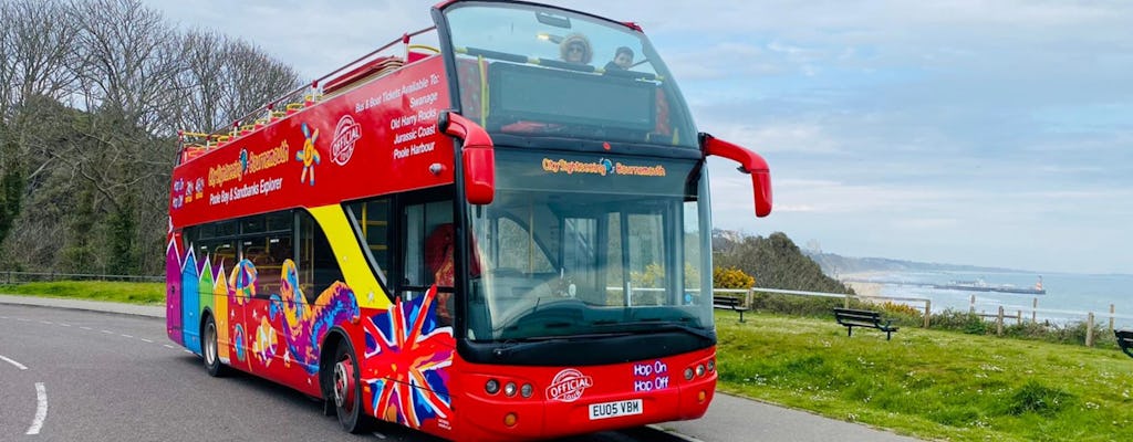 Tour in autobus hop-on hop-off City Sightseeing di Bournemouth