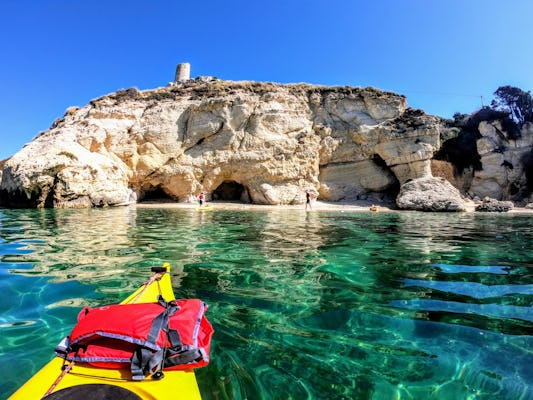 Visite en petit groupe de Cagliari en kayak