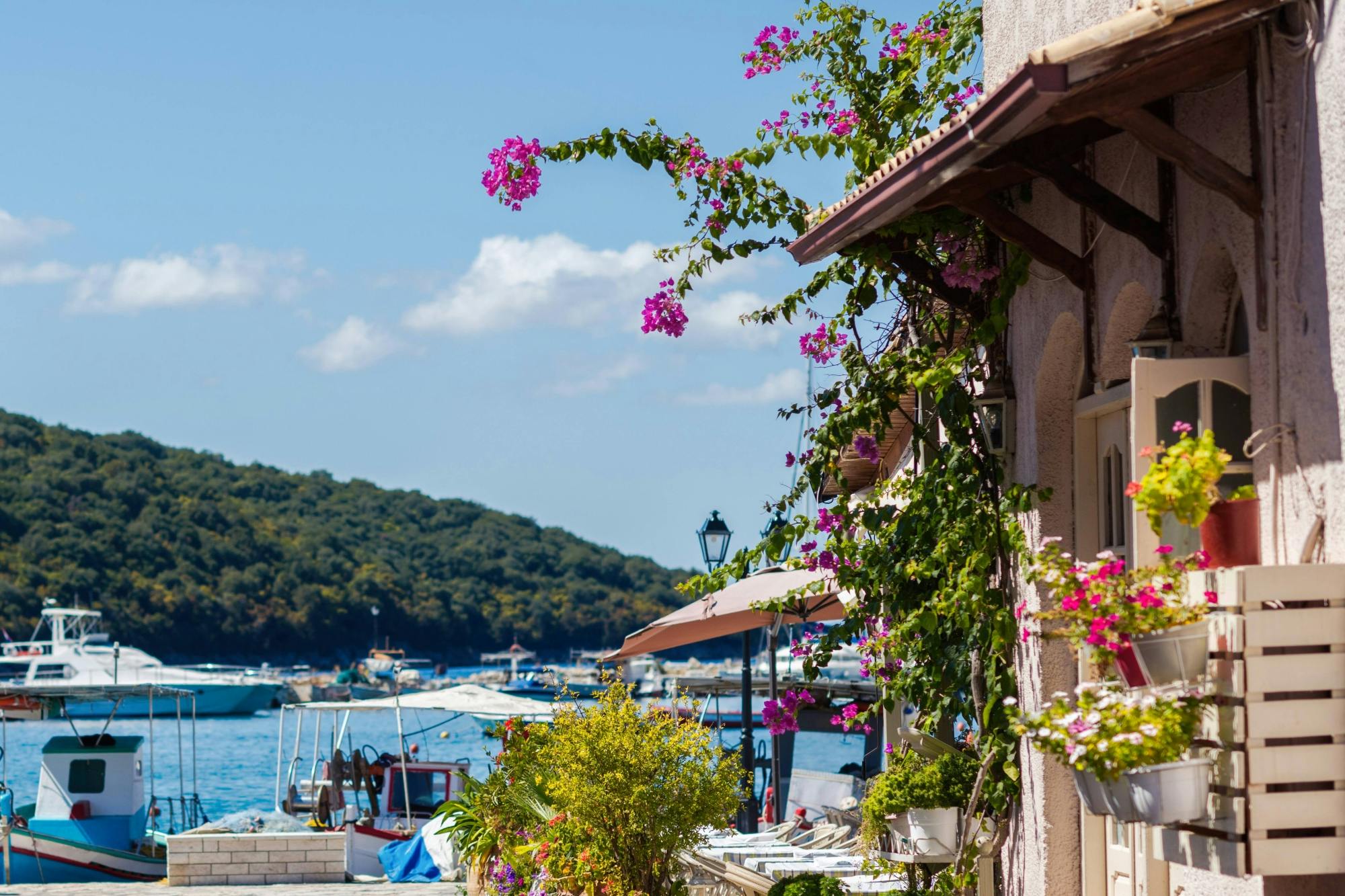 Boat Trip from Corfu to Sivota with Barbecue on Board