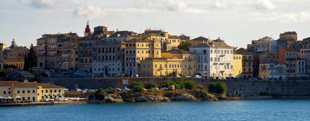 Korfu Stadttour und Bootsfahrt durch die Bucht mit Tavernen-Abendessen