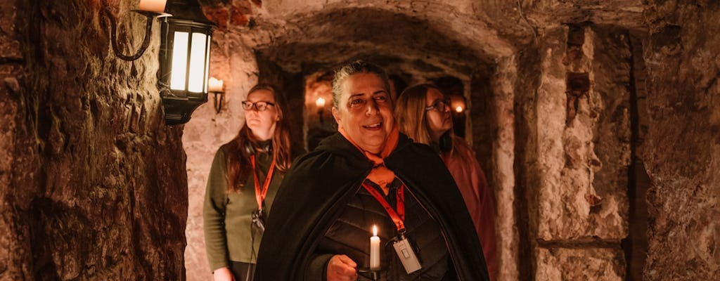 Spookachtige ondergrondse wandeltocht door Edinburgh