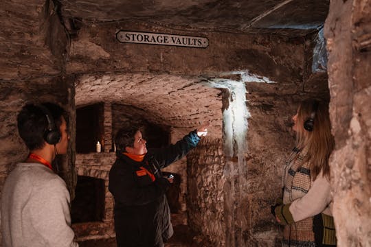 Historische ondergrondse wandeling met gids door Edinburgh