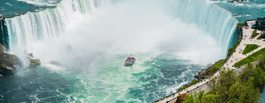 Tour di un giorno alle Cascate del Niagara con crociera in barca da Toronto