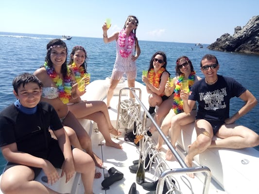 Dinghy Cruise With Aperitif on the sea in Milazzo