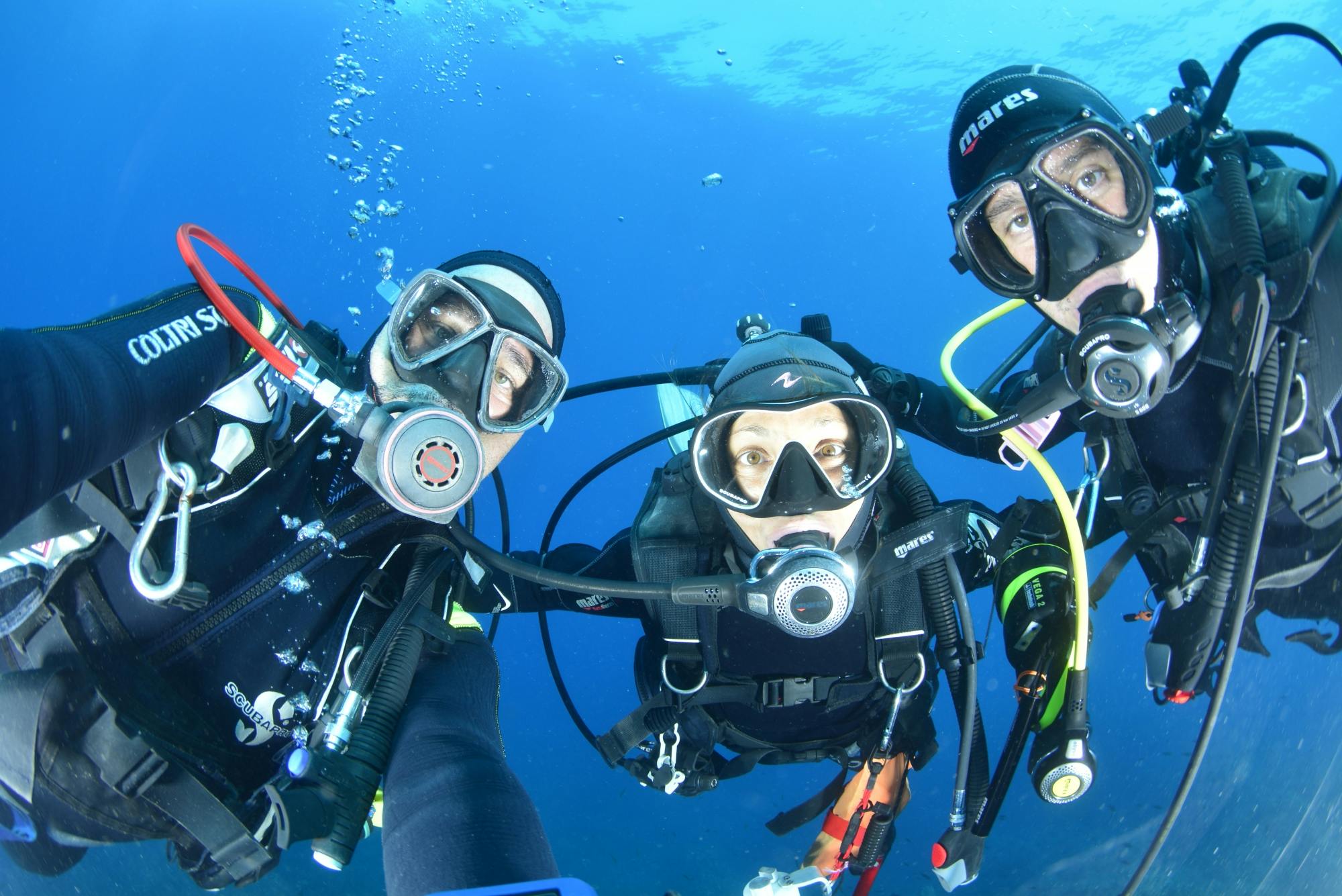 Experiência de mergulho em Capo Milazzo