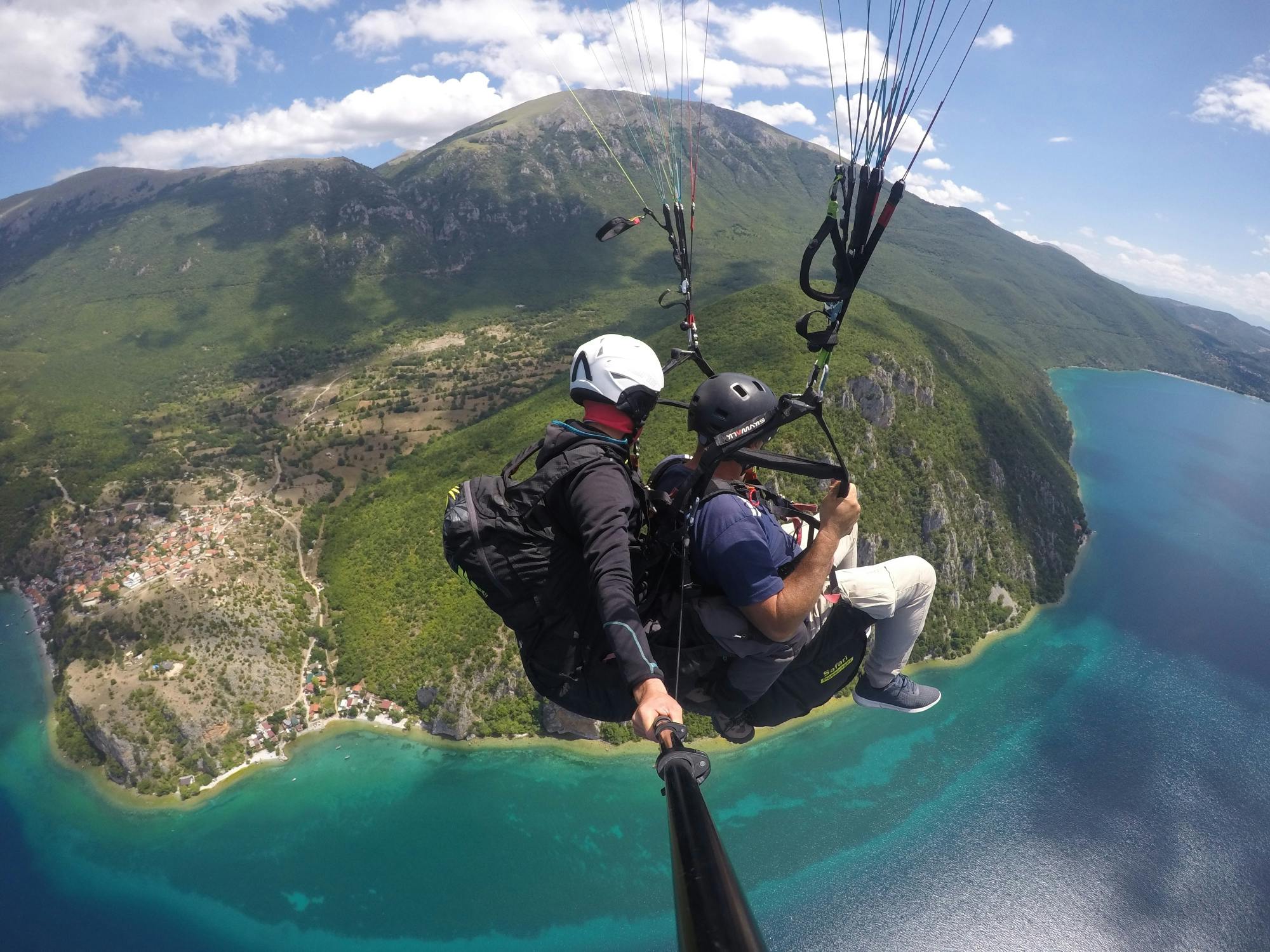 Paragliding-Erlebnis in Ohrid