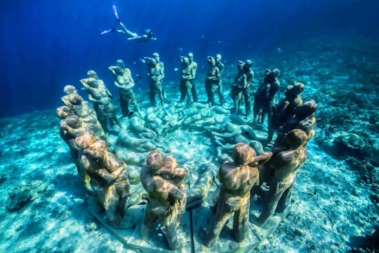 Viagem de dia inteiro a três ilhas com mergulho com snorkel