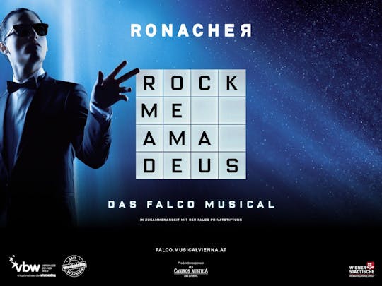 Tickets für Rock Me Amadeus – Das Falco-Musical im Ronacher