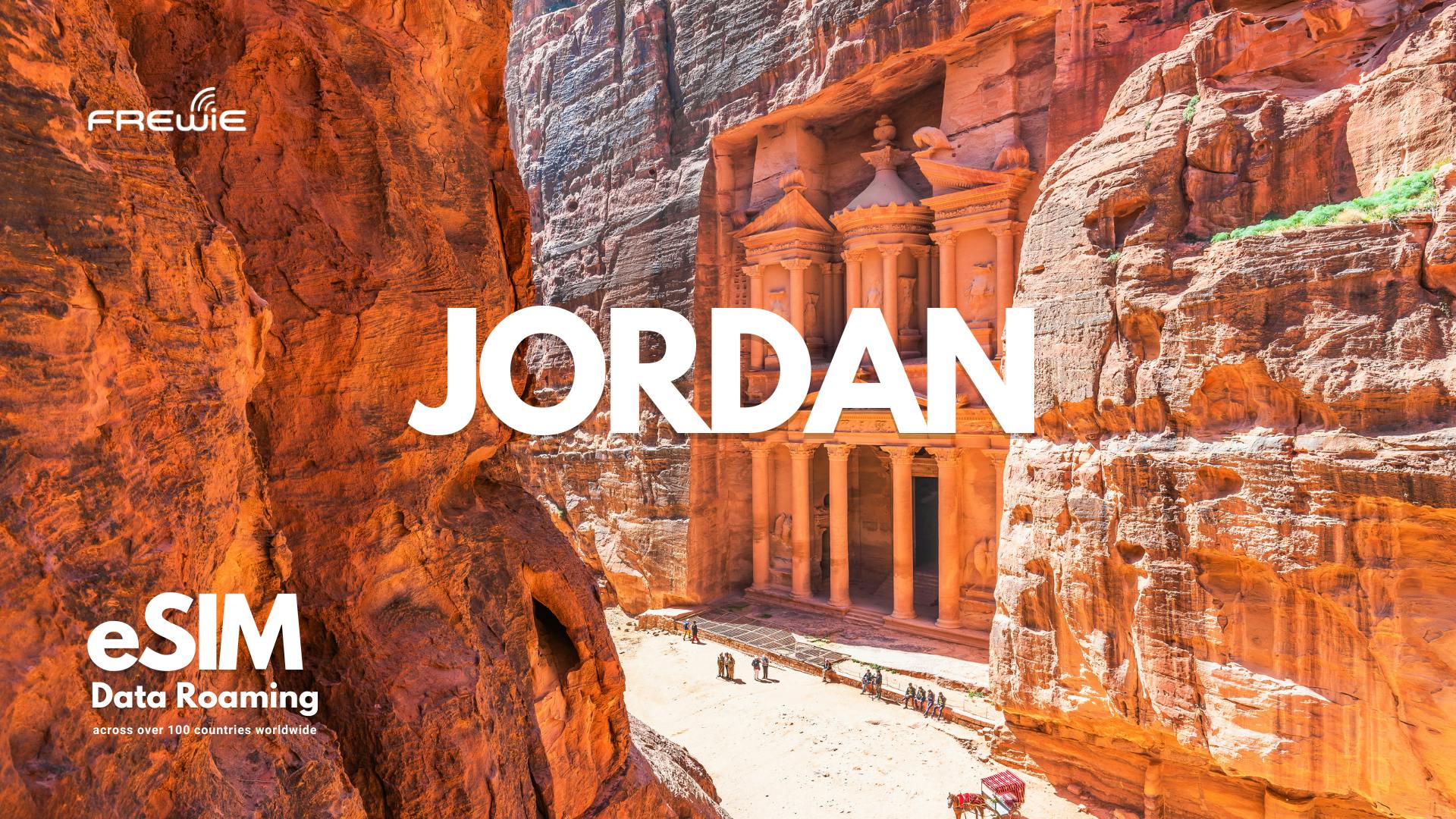 Jordan Data eSIM pour les voyages