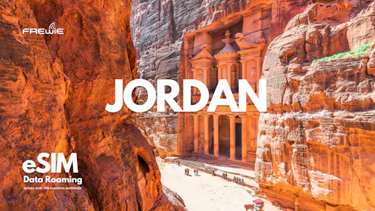 Jordanien Daten eSIM für Fahrten