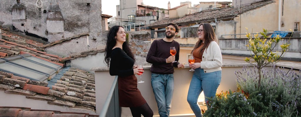 Kulinarische Tour durch das jüdische Viertel von Rom und Trastevere mit Dachterrasse