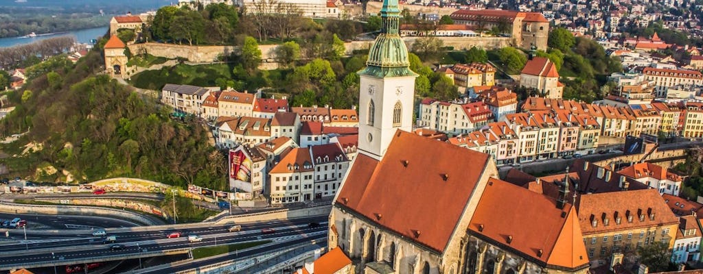 Exploring Bratislava Guided Walking Tour with Castle Admission