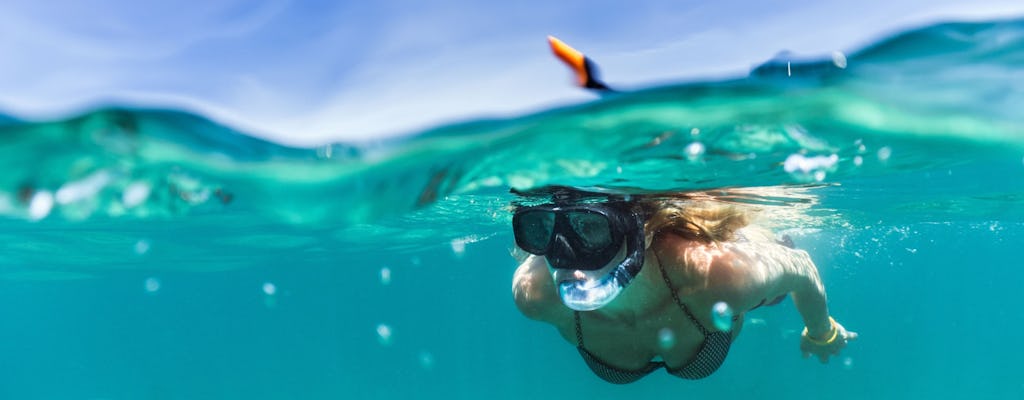 Experiência de mergulho com snorkel nas piscinas naturais de Molara