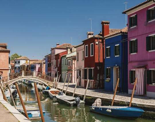 Excursion en bateau à Murano et Burano avec spectacle de soufflage de verre au départ de Venise