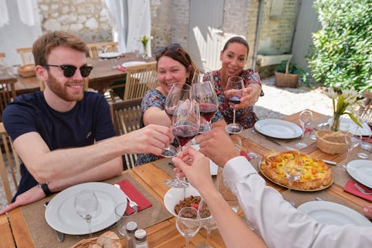 Lezione di degustazione di champagne per piccoli gruppi e pranzo vicino a Epernay