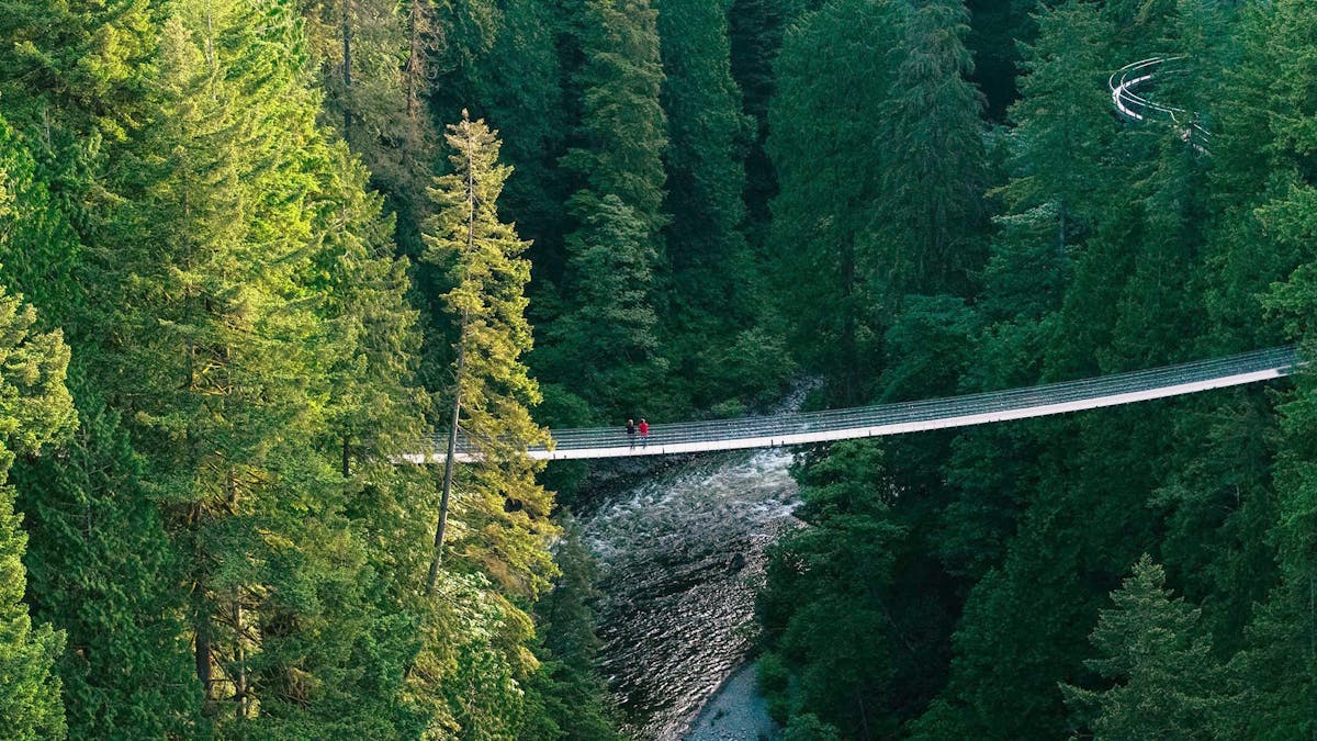 Capilano Suspension Bridge Park kaarten
