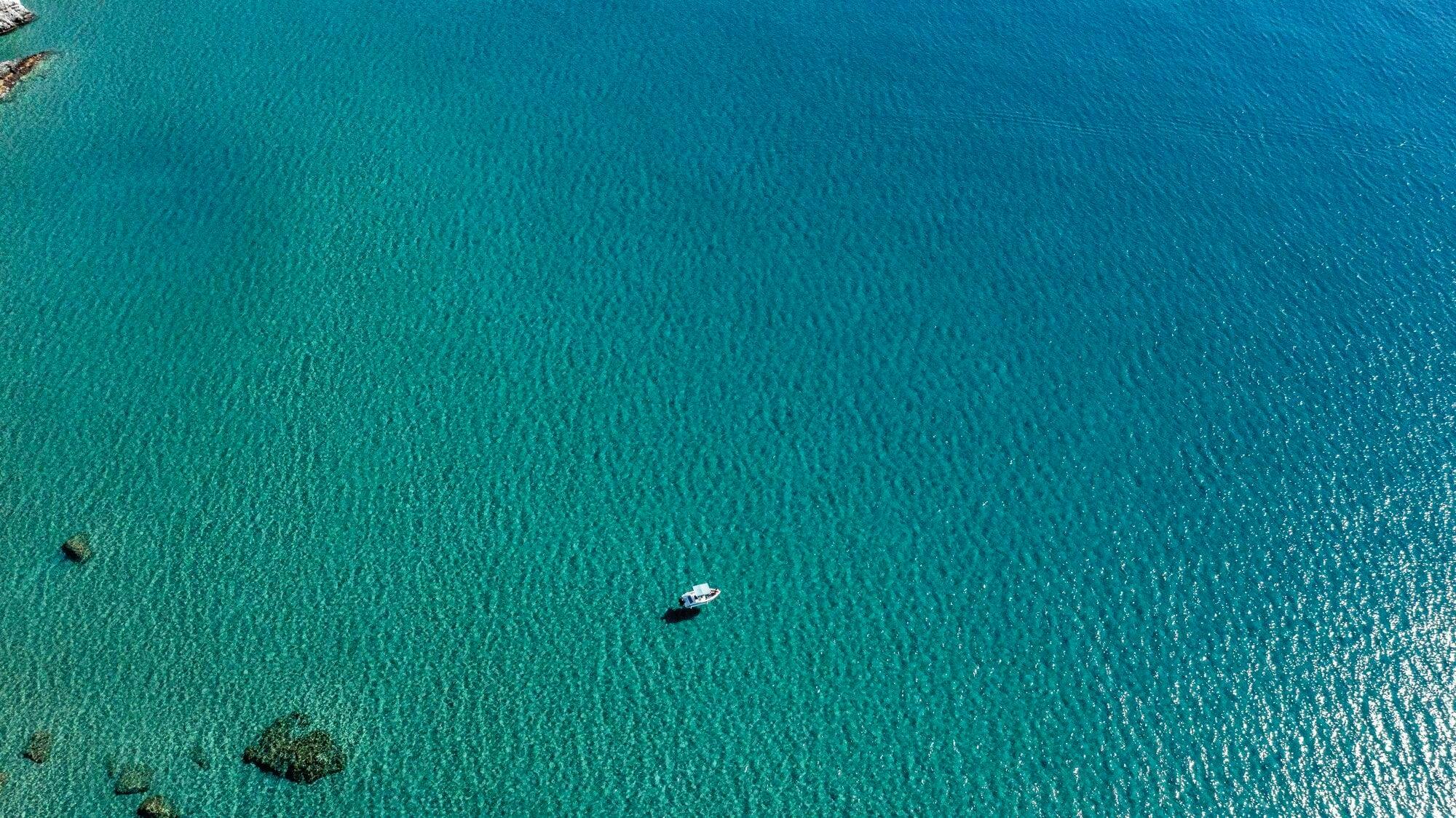 Excursion en bateau sur la côte est de Rhodes depuis le port de Rhodes