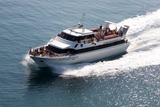 Ilhas Tremiti saindo de balsa e passeio de barco em Vieste