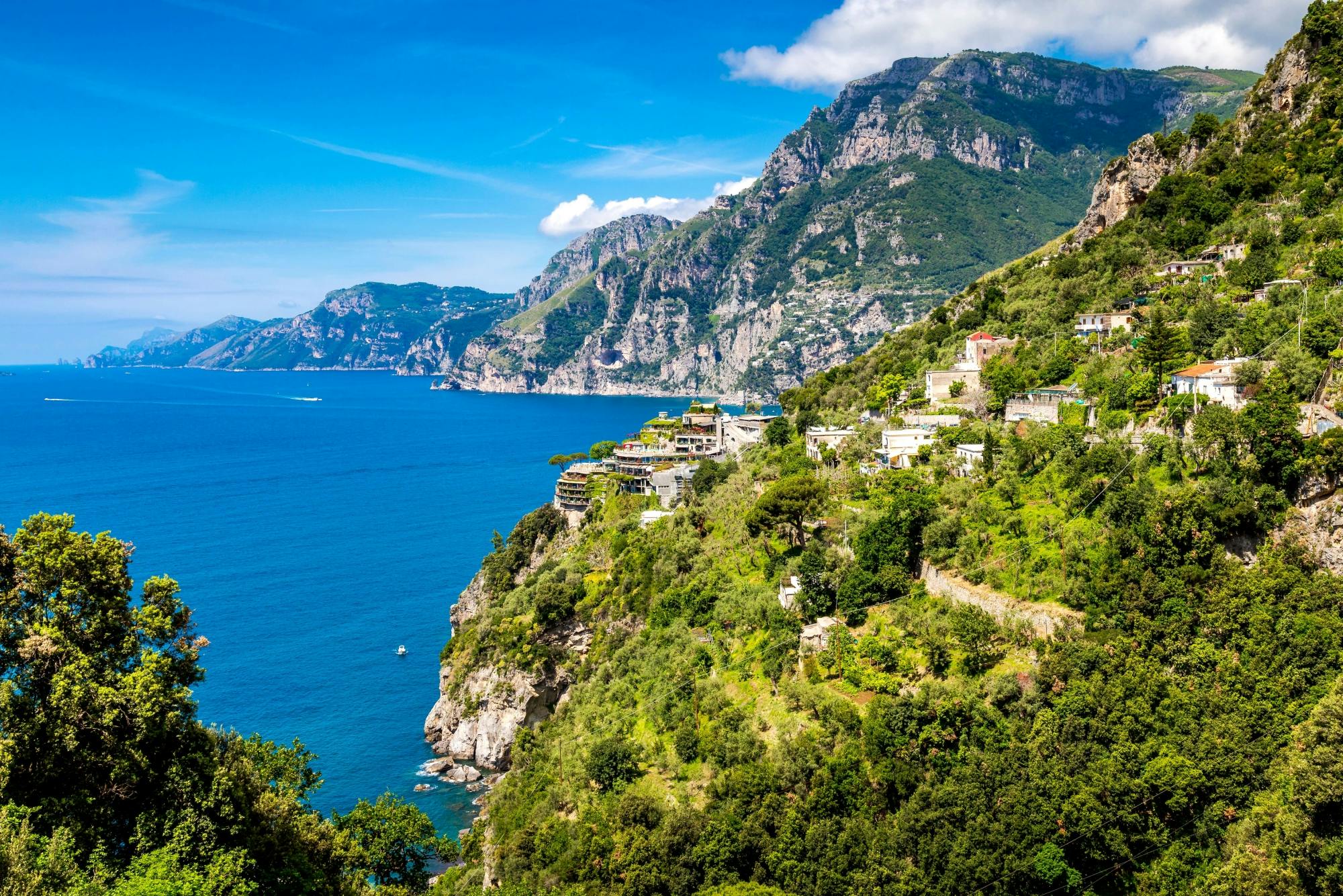 Amalfi Coast Tour by Sea and Land