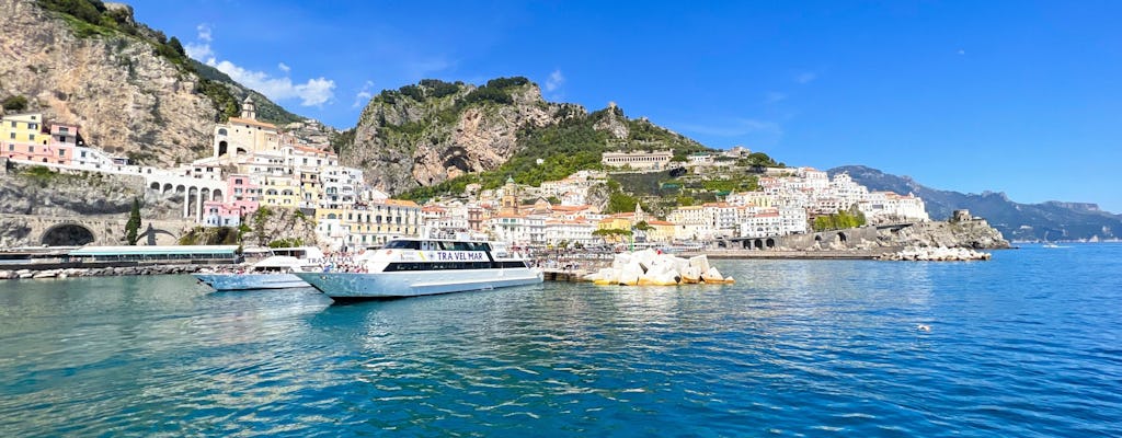 Tour por la costa de Amalfi por mar y tierra