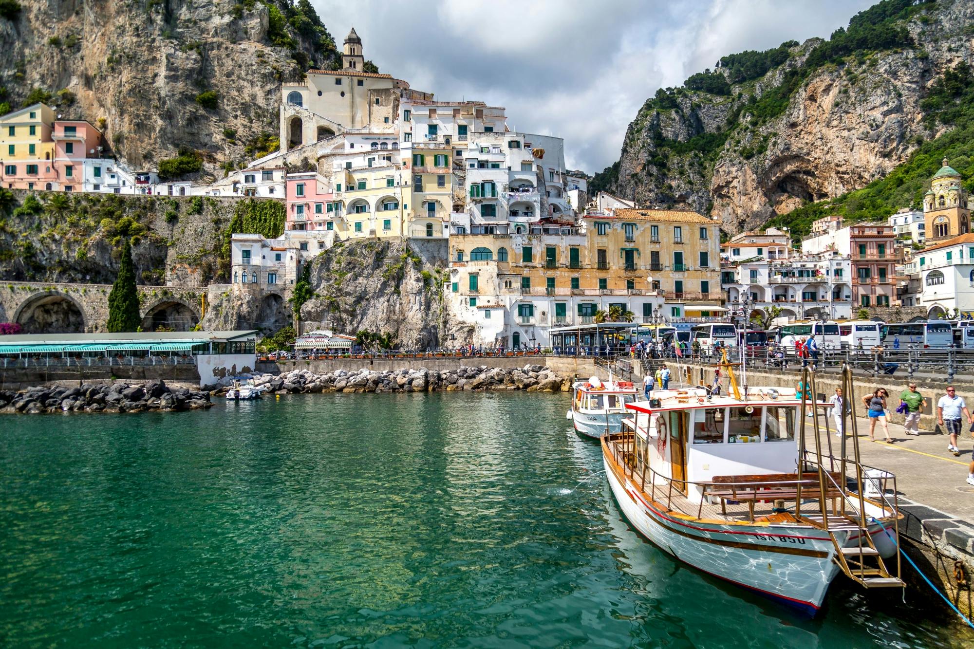 Amalfi Coast Tour by Sea and Land