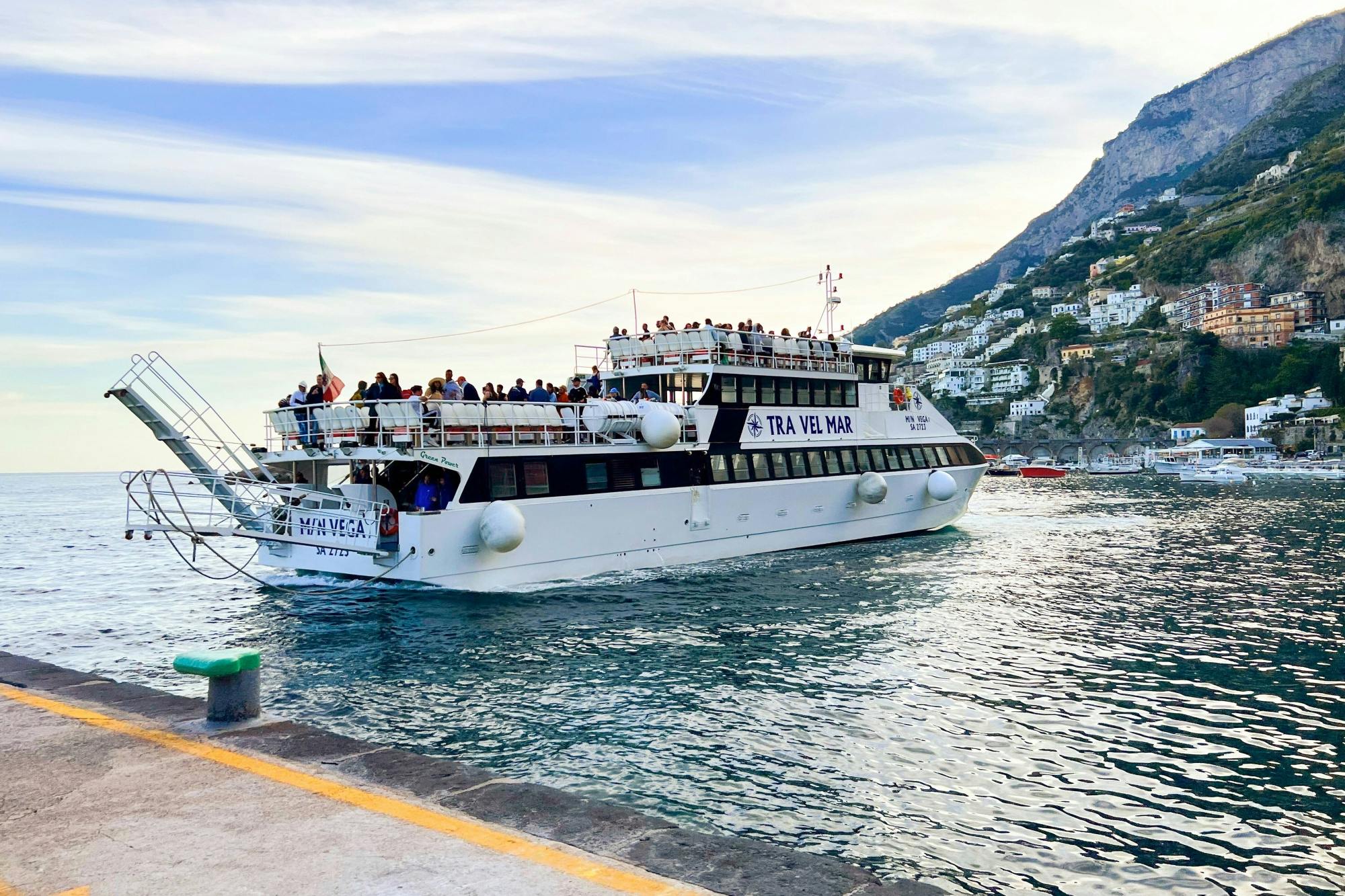 Amalfi Coast Tour by Sea and Land