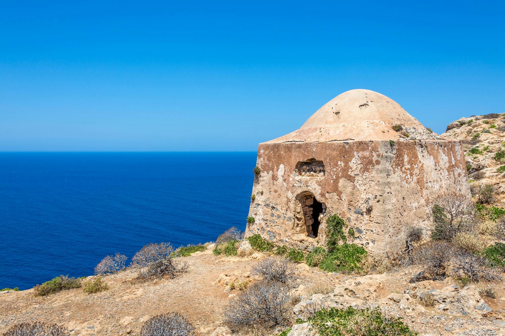 Balos and Gramvousa Catamaran Cruise from Kissamos with Transport