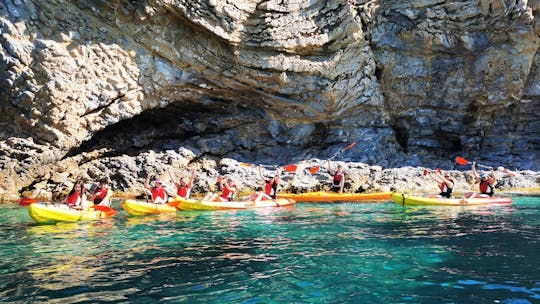 Tour in kayak alle grotte di Villajoyosa