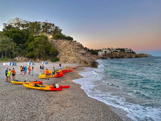 Kayak a la luz de la luna con cena desde Villajoyosa