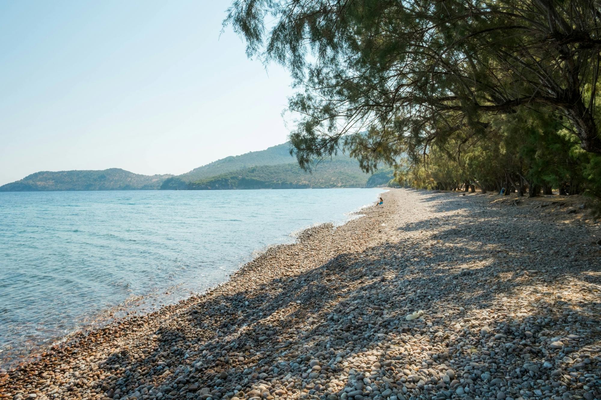 Noord-Lesbos Boottocht met BBQ vanuit Petra