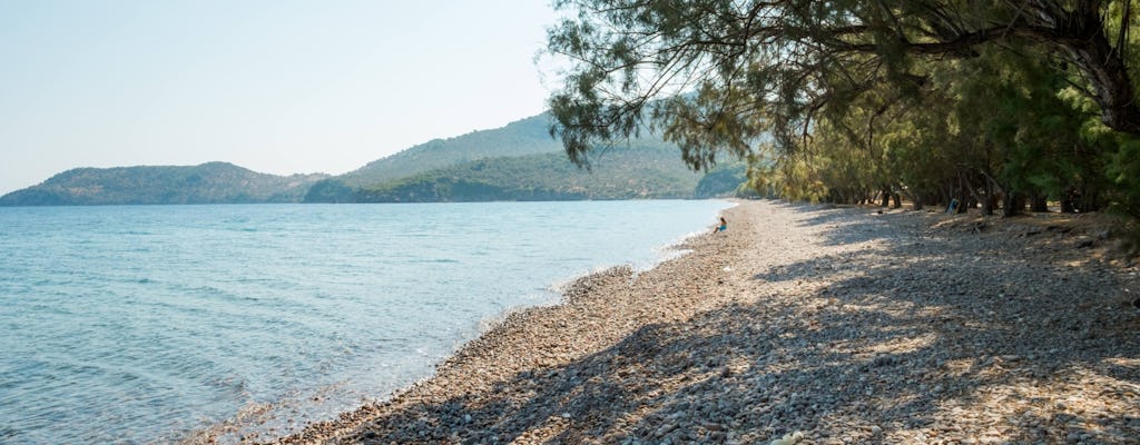 Rejs z Petry wzdłuż północnego wybrzeża Lesbos i grill