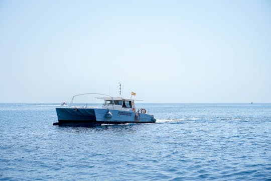 catamaran cruise van een uur