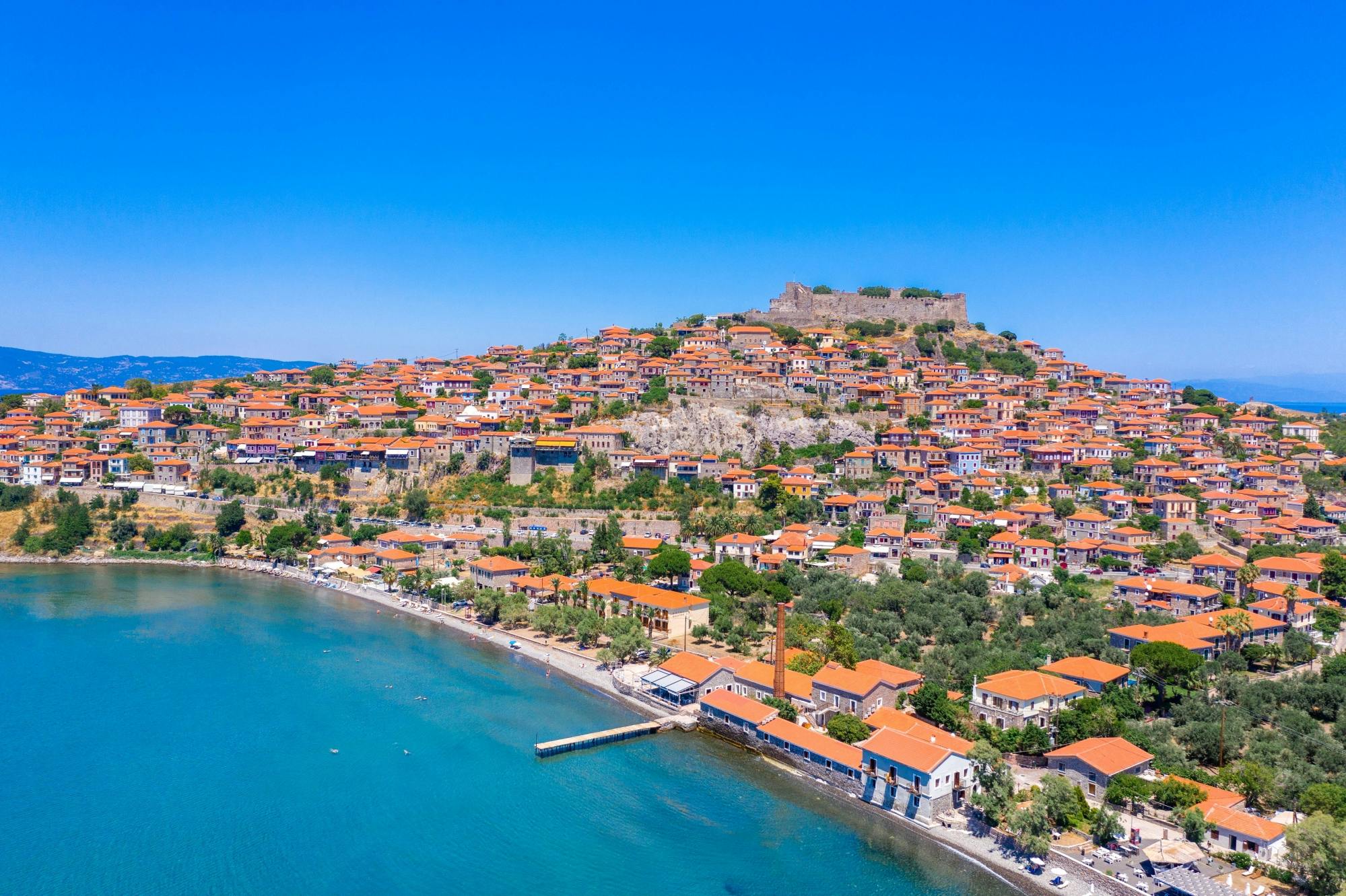 Relajante paseo en barco por Lesbos desde Molyvos