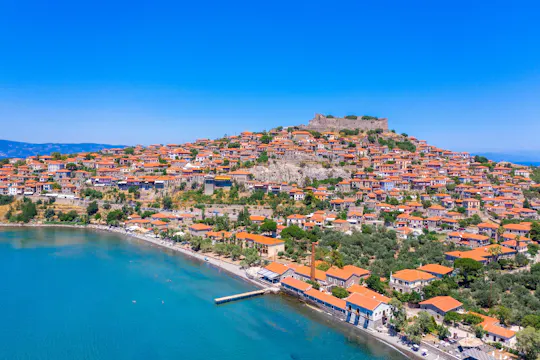 Gita rilassante in barca a Lesbo da Molyvos