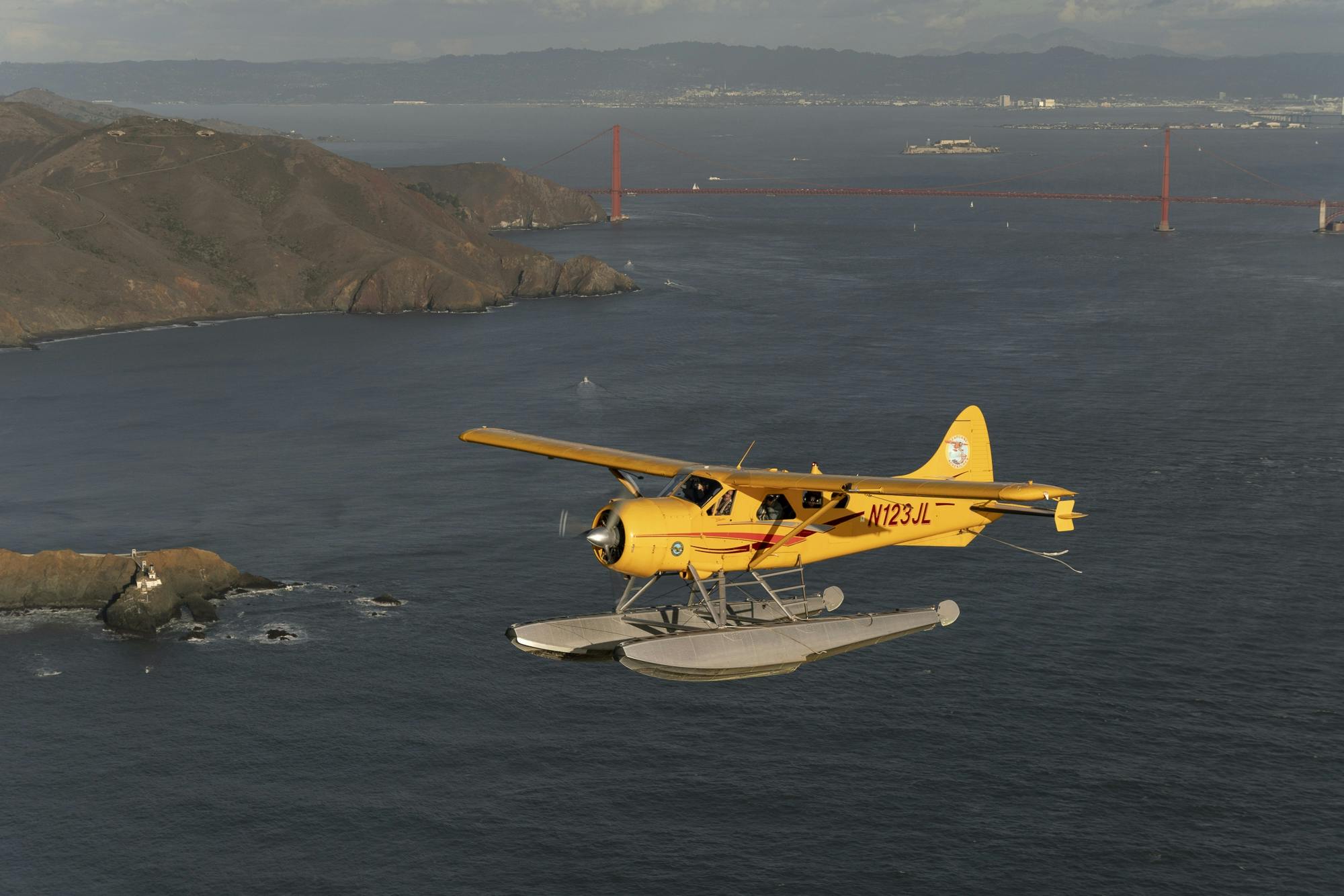 Golden Gate watervliegtuigtour in San Francisco