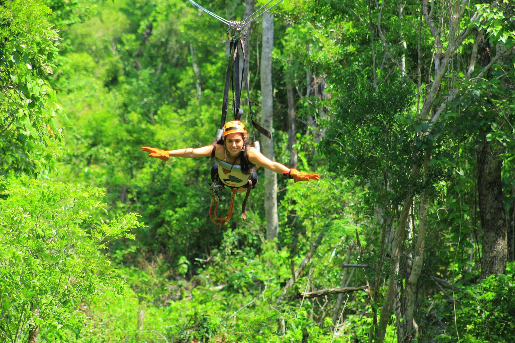 Aventuras Mayas Jungle Park with Mexican Lunch