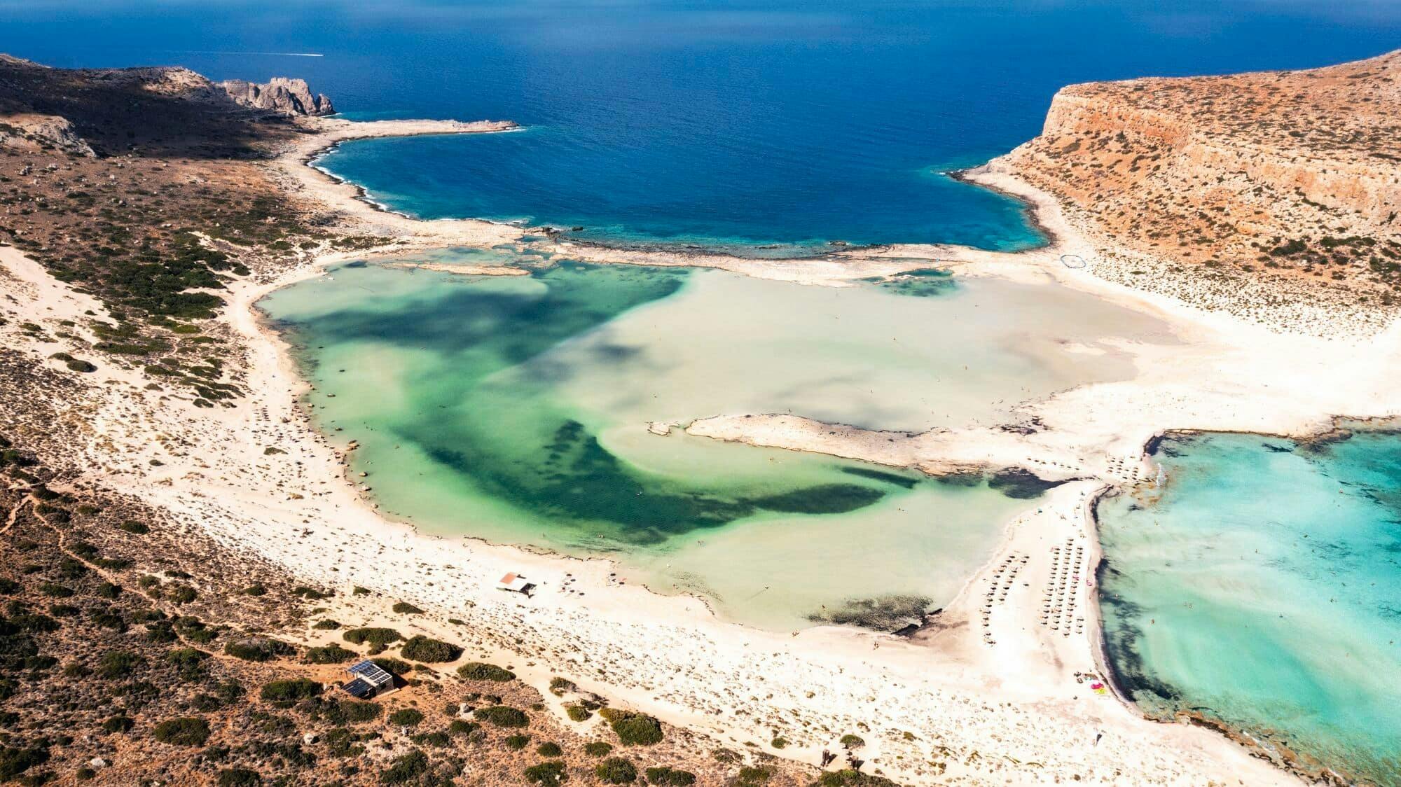 Balos and Gramvousa Catamaran Cruise from Kissamos with Transport