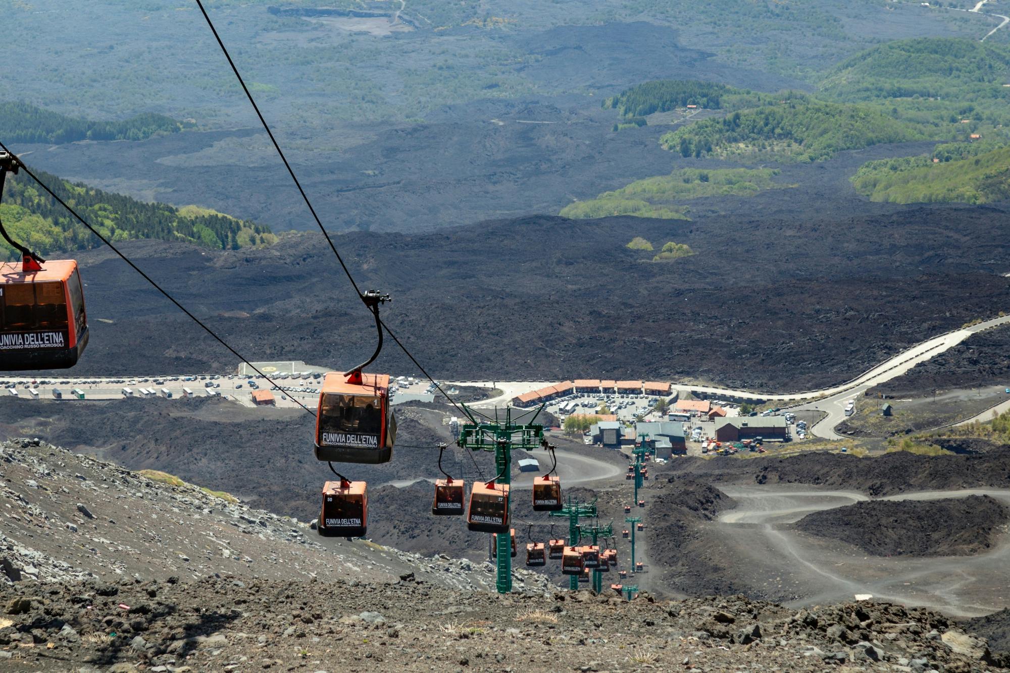 Taormina & Mt Etna to 2900m