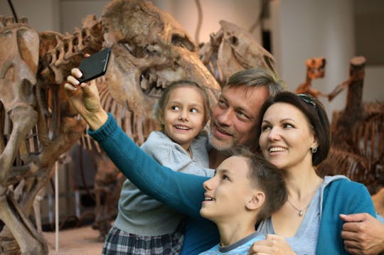 Entrada al Museo de Historia Natural y audioguía autoguiada en francés