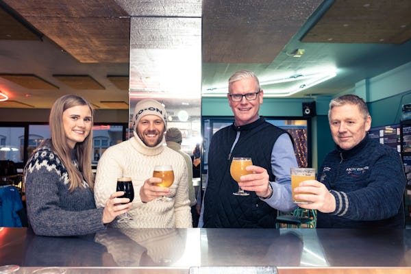 Tour de cerveza por Reikiavik y recorrido por los pubs