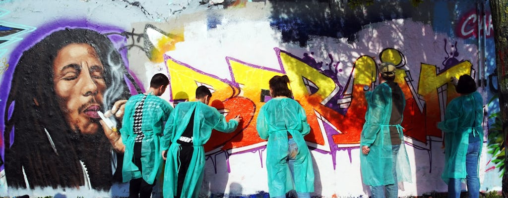 Graffiti-Workshop im Mauerpark Berlin