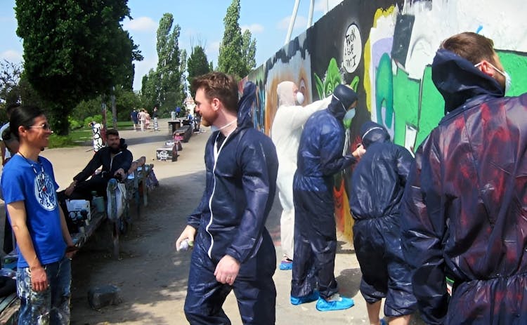 Oficina De Graffiti No Mauerpark Berlim - 1