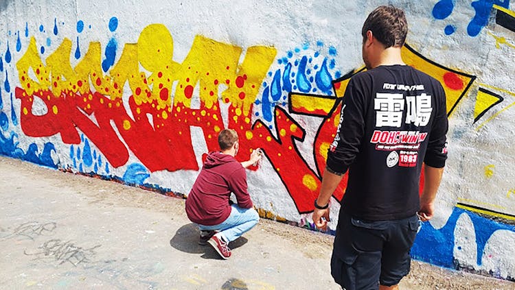 Oficina De Graffiti No Mauerpark Berlim - 3