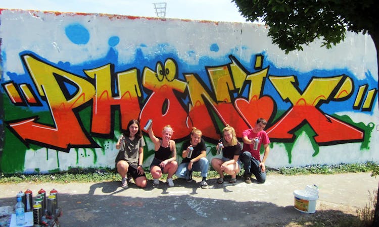 Oficina De Graffiti No Mauerpark Berlim - 4