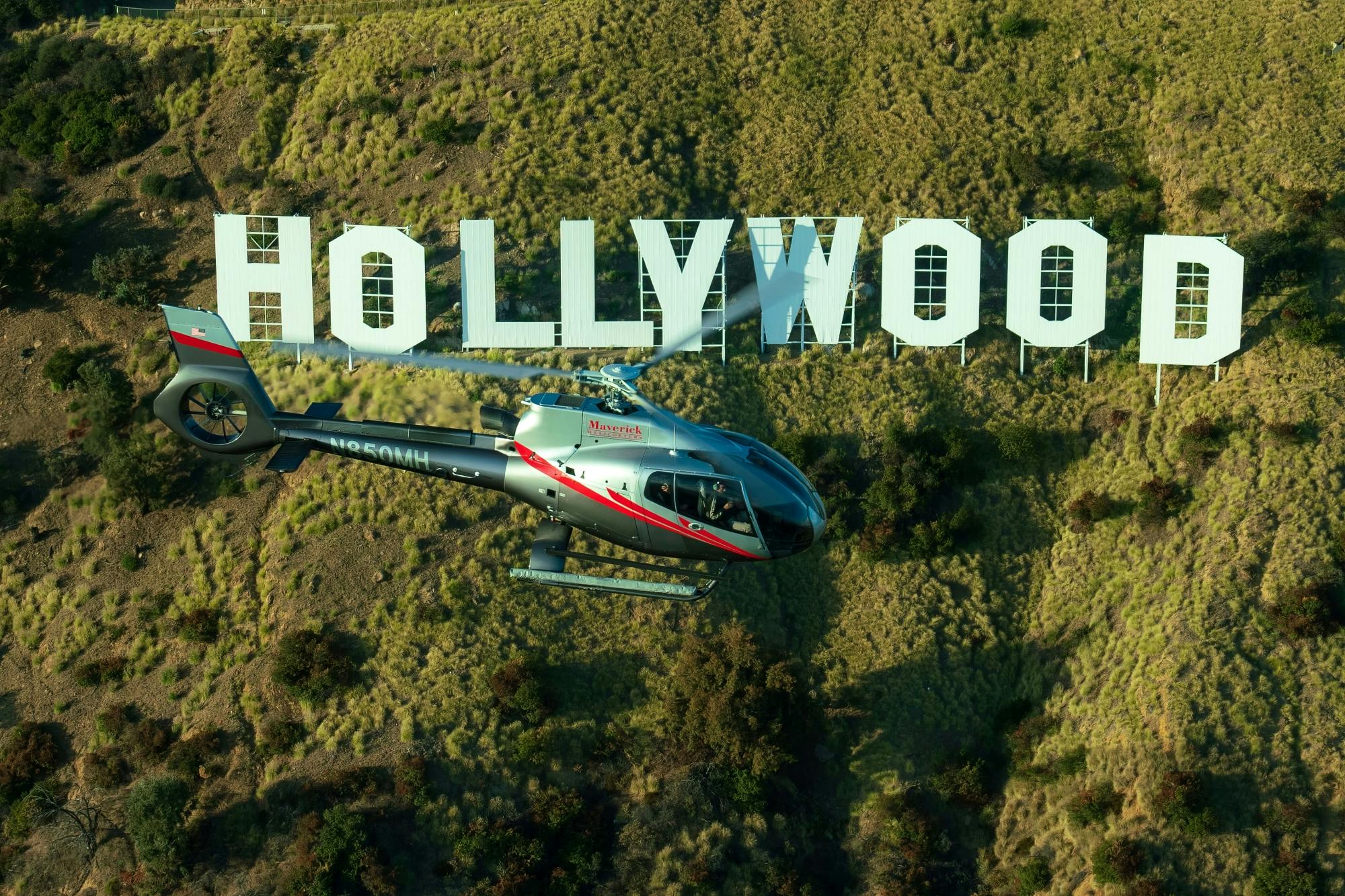 Wycieczka helikopterem po Hollywood i poza nią