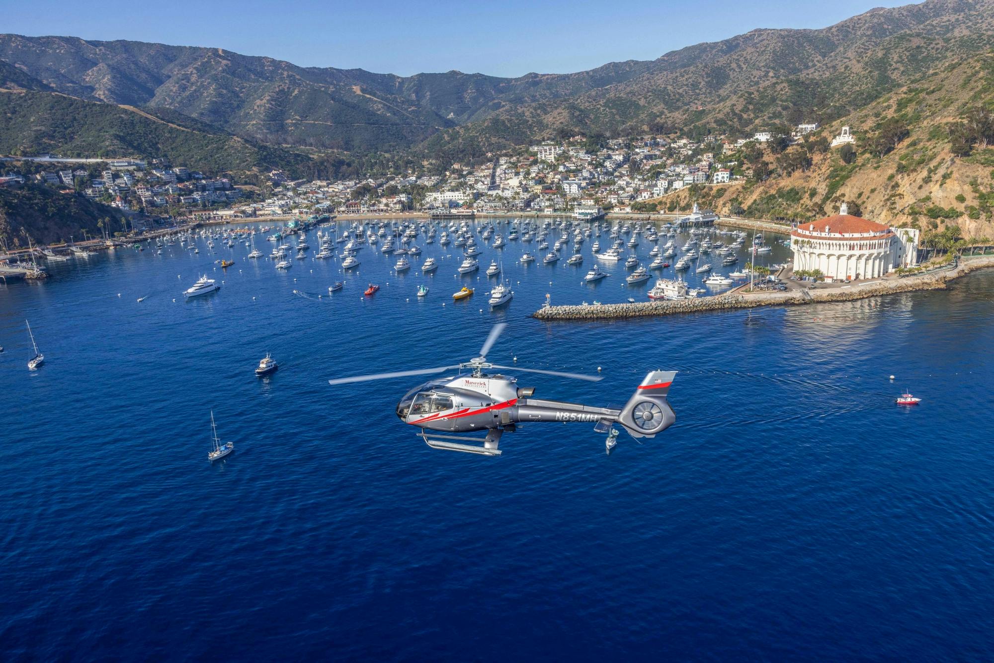 Catalina Explorer Helicopter Tour